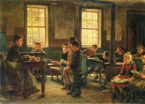 Edward-Lamson-Henry-xx-A-Country-School-xx-Yale-University-Art-Gallery